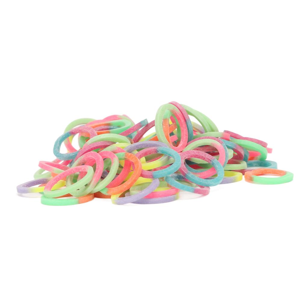 500pcs Orthodontic Rubber Bands Lightweight Portable Stretchy Dental Elastic Bands for Braces 7.9mm
