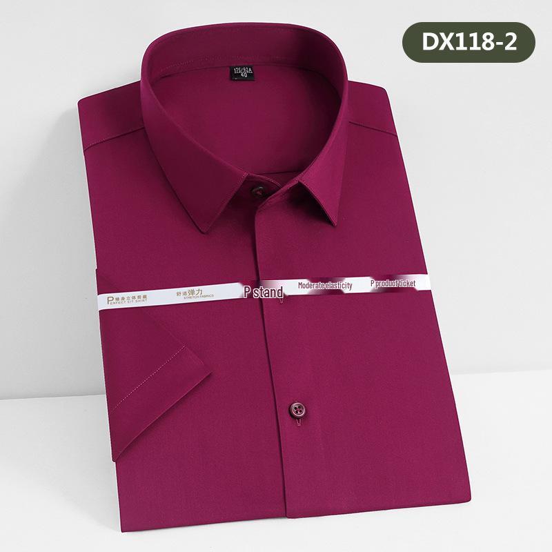Unisex Bamboo Fiber Short Sleeve Shirt - Cool, Breathable & Iron-Free, Logo Embroidery Available
