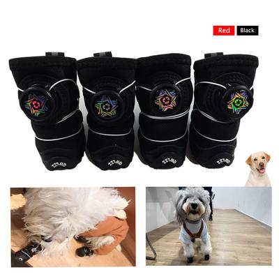 Winter Haustierschuhe Hundeschuhe Warmes Fleece Welpen Haustierschuhe Wasserdichte Hunde Schneestiefel Für Kleine Hunde Chihuahua Yorkie Teddy Schuhe