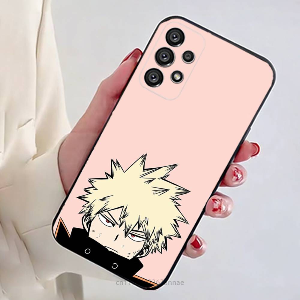 

Чехол для телефона Katsuki Bakugo Hero A-Academia для Samsung Galaxy A73,23,53,33,14,24,13,72,22,52,32,54,A34 Мягкая обложка Samsung A13