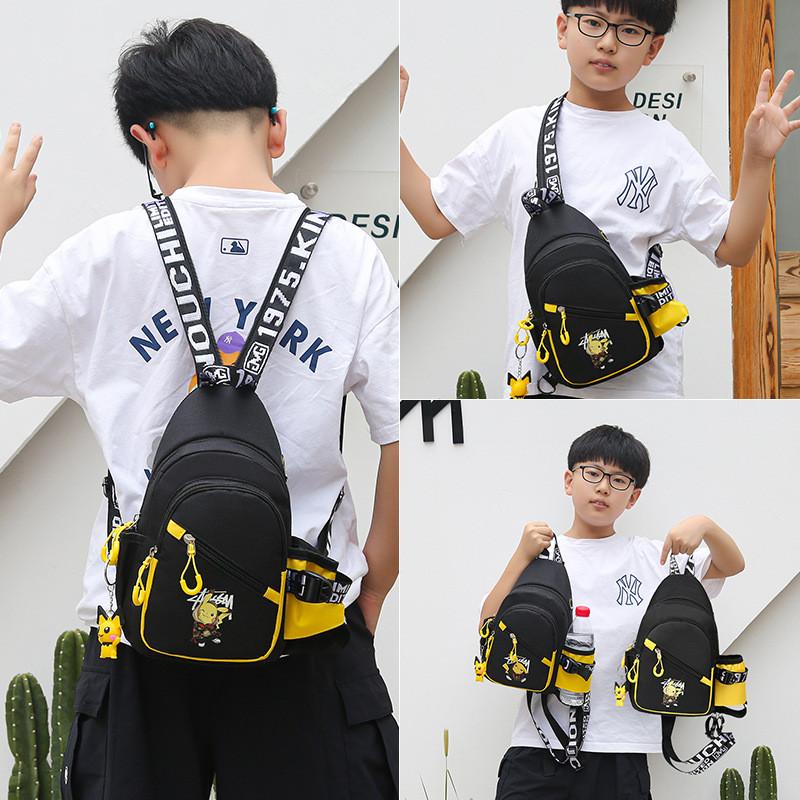 Crossbody Pikachu Shoulder Chest Bag Outdoor Casual Coin Gift Purse