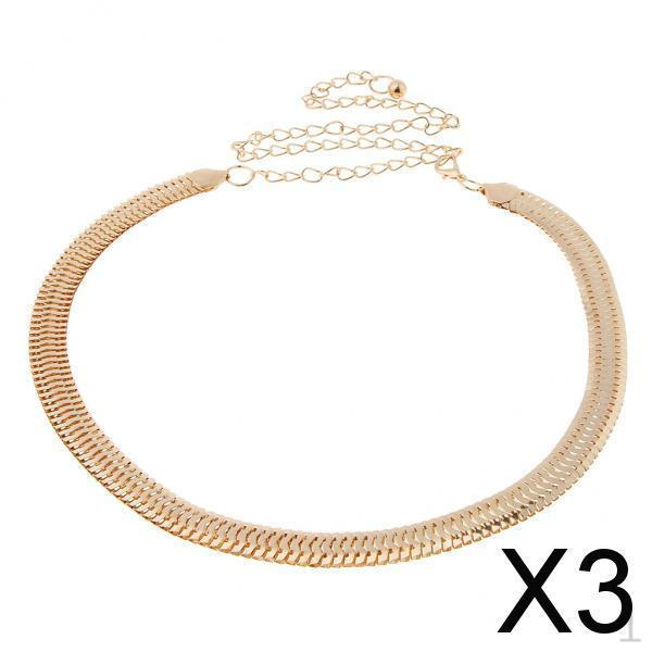 

3xВинтажный поясной ремень Металлическая поясная цепочка Широкий ремень с дизайном рыбьей кожи Женский