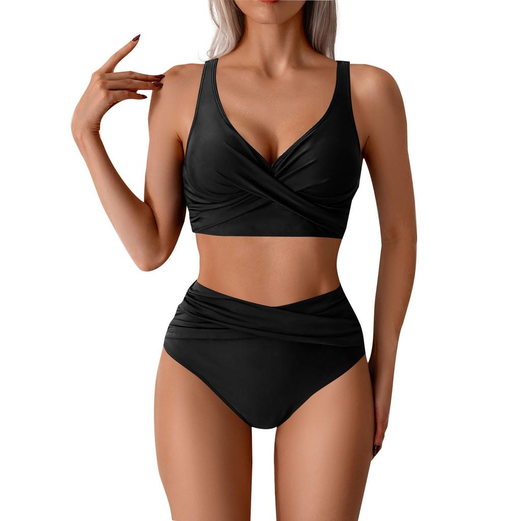 Women's Bathing Suits Two Piece Bikini Set High Waisted Swimwear Women Bikini Top Swimsuits for Women