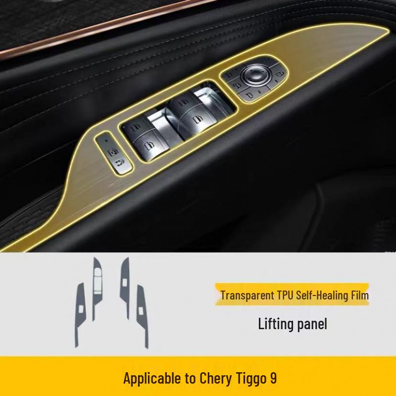 Chery Tiggo 9 Interior Central Control Screen TPU Protection Film Sticker