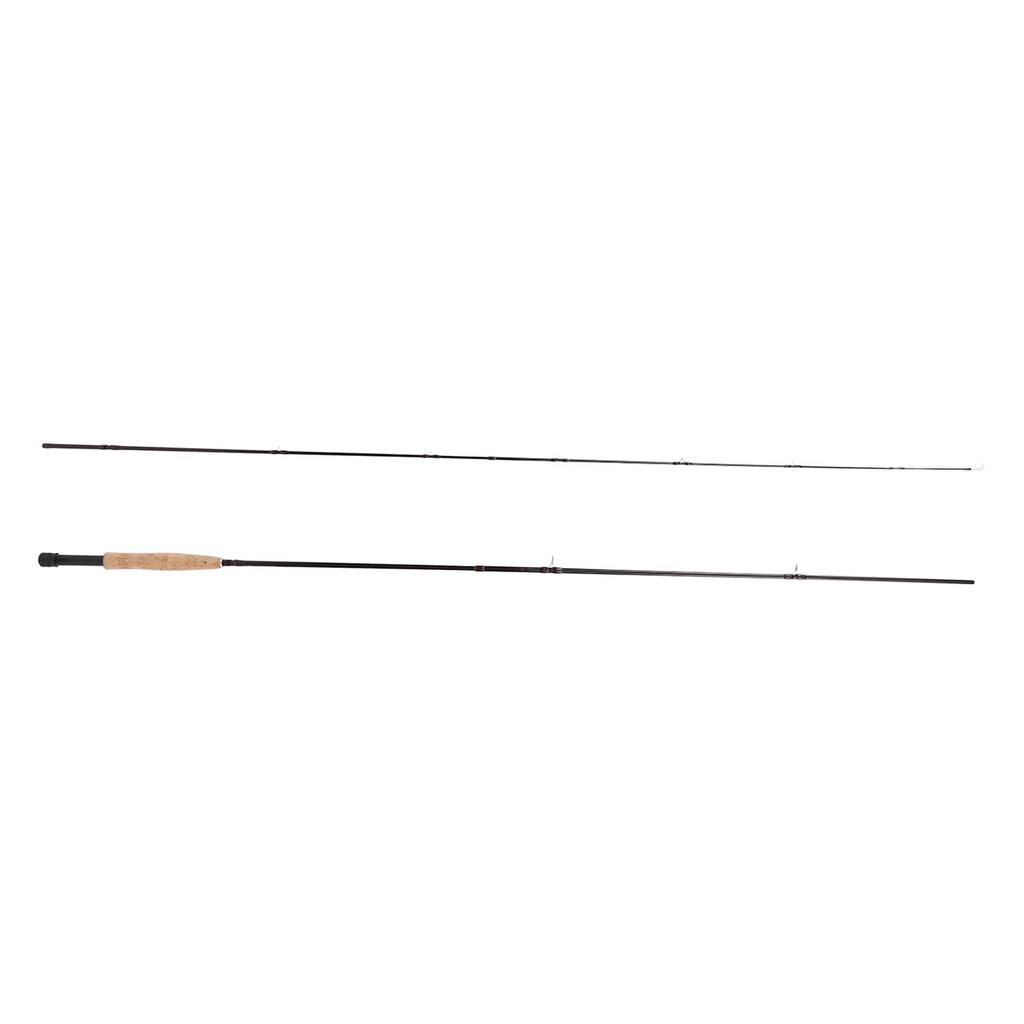 Fly Fishing 4 Section Carbon Fiber Telescoping Portable High Flexibility Fishing Rod with Storage Bag Single Rod, (2.7m Post)