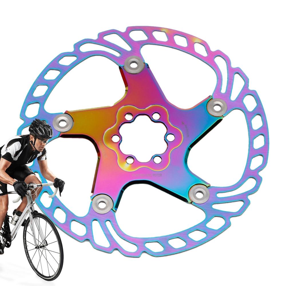 Mountain Bike Disc Brakes Colorful Bicycle Disc Brake Modification Mini Bike Brake Brakes For Disc Bikes Cycling Accessory For