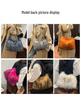 Chic Furry Crossbody Bag: Plush Autumn/Winter Handbag