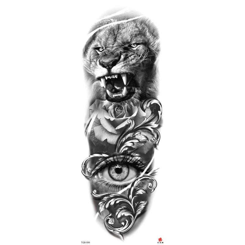 High Quality Temporary Body Arm Sticker Fake Temporary Tattoo Arm