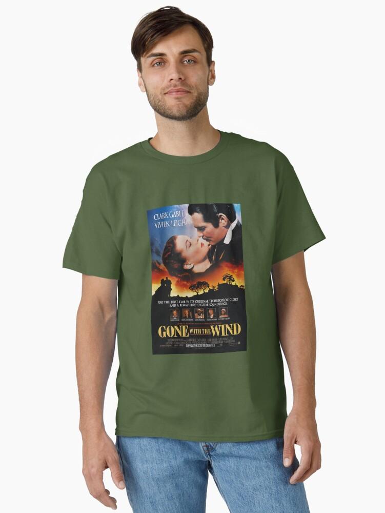 Gone with the Wind Mens Womens Clark Vivien The Wind Gone With The Wind Christmas Classic T-Shirt