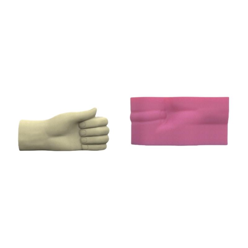 Flower Vase Molds Silicone Concrete Mold Gesture Shape Succulent Planter Mold Silicone Ornament Mould for Planter 1