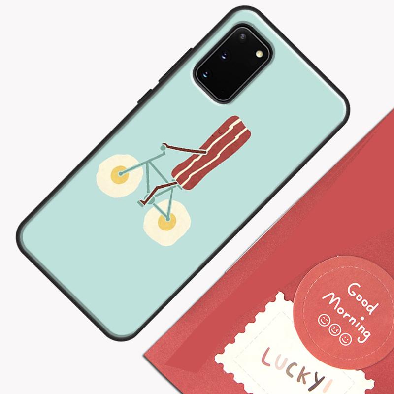 Lustige Handyhülle mit Fahrradmotiv für Samsung Galaxy S25, S26 Ultra, S20, S21, S22, S23, S24 Plus, S9, S10, S25 FE