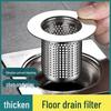 Stainless Steel Floor Drain Mesh Cover and Anti-Clog Sink Filter