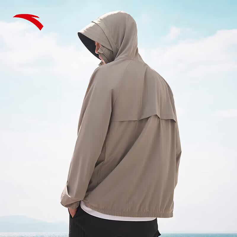 Anta Men s Juejuezi 3 Sun Protection Ice Silk Hooded Jacket L