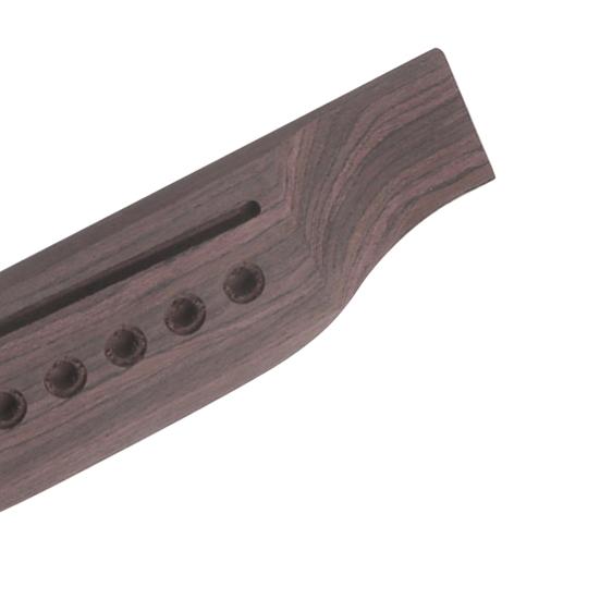 1 Set Guitar Bridge Set Multipurpose High Stability Adjustable Acoustic Guitar Rosewood Bridge