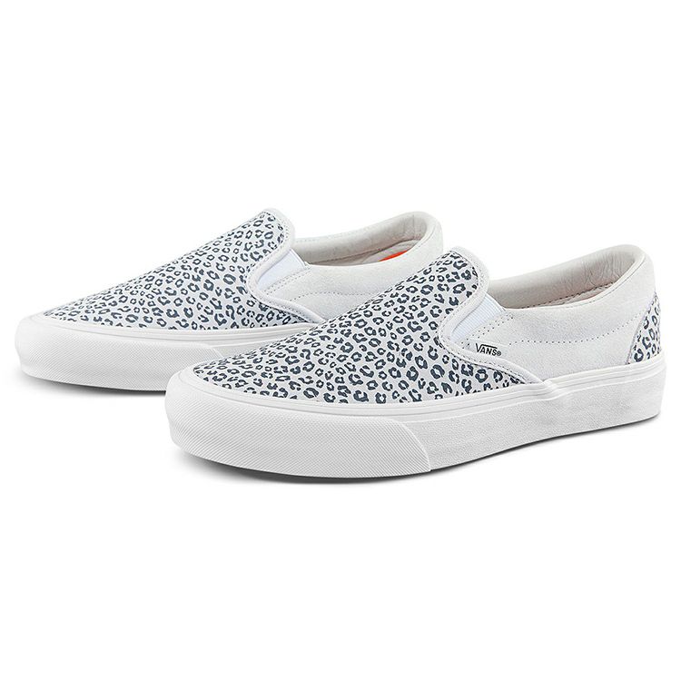 Vans Slip-On Classic VR3 LX Canvas Leather Casual Durable Lightweight Low-Top Skate Shoes Unisex Sneakers Black White VN0005VN5DV