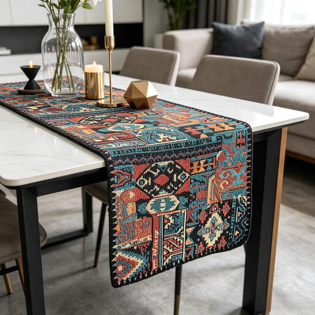 All-match Tablecloth Mat Dining Table, TV Cabinet & Center Table Nordic Cotton Linen Table Runner