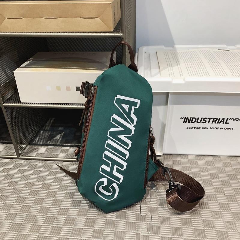 

Сумка кроссбоди мужская маленькая сумка повседневная спортивная нишевая нейлоновая на плечо суперлегкая мужская нагрудная сумка