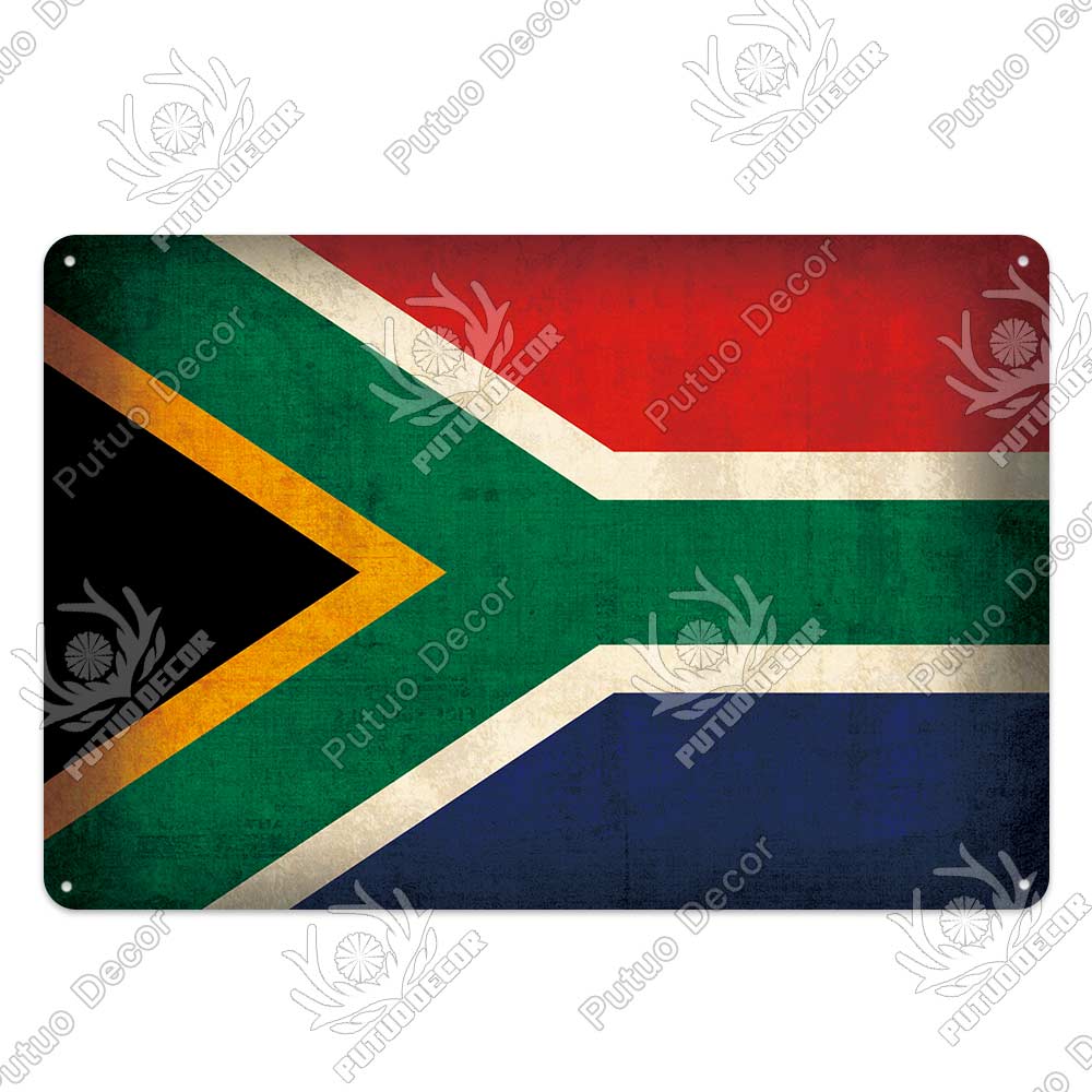 Dekorationsflagga Vintage Plakett Metallplatta Tennskylt Väggkonst Dekoration Affischer Man Cave Bar Pub Vardagsrum Hem Järnmålning