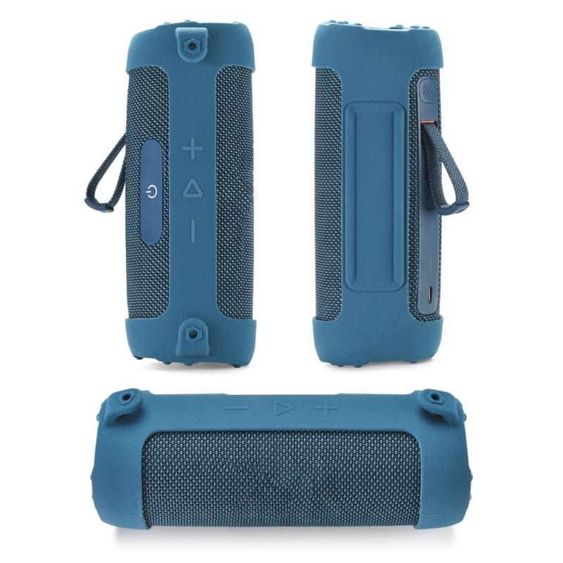Silikon-Schutzhülle für FLIP 7 Wireless-Lautsprecher Schutzhülle Abnehmbarer Schultergurt