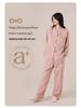 Women's Spring & Autumn Stand-Up Collar Cotton Gauze Pajama Set - Long-Sleeve Cardigan Couple Homewear