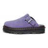 Dr. Martens Zebzag Suede Comfortable Simple Fashion Trendy Commuting Low-Top Casual Shoes Unisex Casual Shoes Purple 31937500