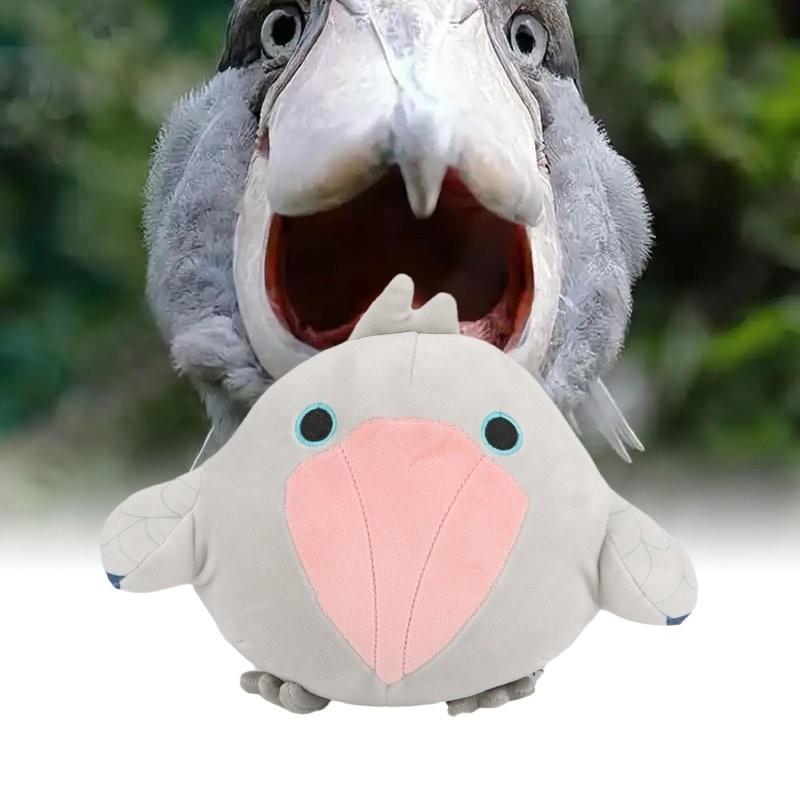 Headed Stork Whale Plush Toy Room Decoration Children Festivals Gift Pp Cotton