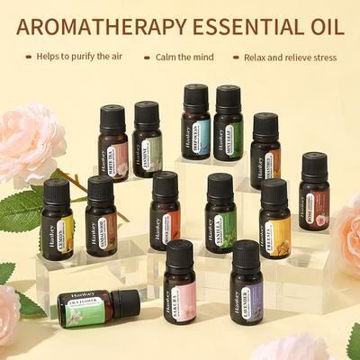 Fragrance Essential Oils Candles Burner Air Fresheners 10ML Natural Plant Aromatherapy Essential Oil for Humidifier Diffuser