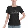 Street Pick Acotar To The Stars Quote Unisexs Tshirt Urban Solid Color Tee