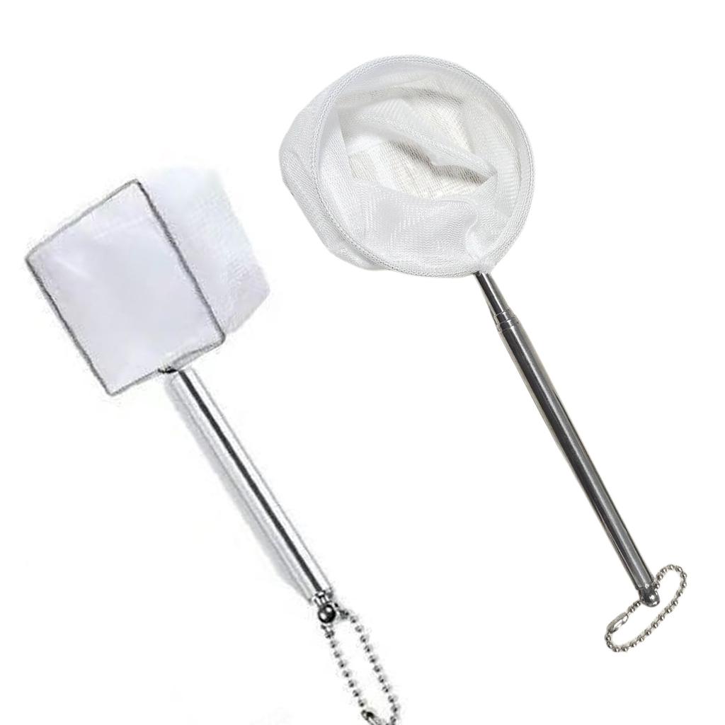 Retractable Fishing Net With Ergonomic Handle For Efficient Catching And Easy Storage for Various Water Environment