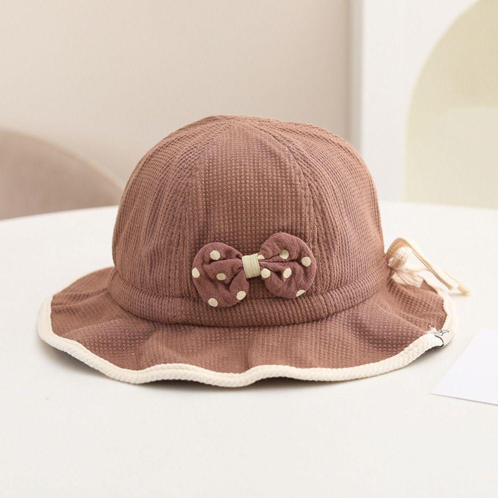 Breathable Fisherman Hat Cute Toddler Basin Cap Fashion Baby Bucket Hat Outdoor