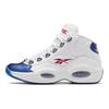 Reebok Question Mid Punta Blu 2022 Sneakers Unisex Bianco Calzature-Bianco Classico-Cobalto GX0227