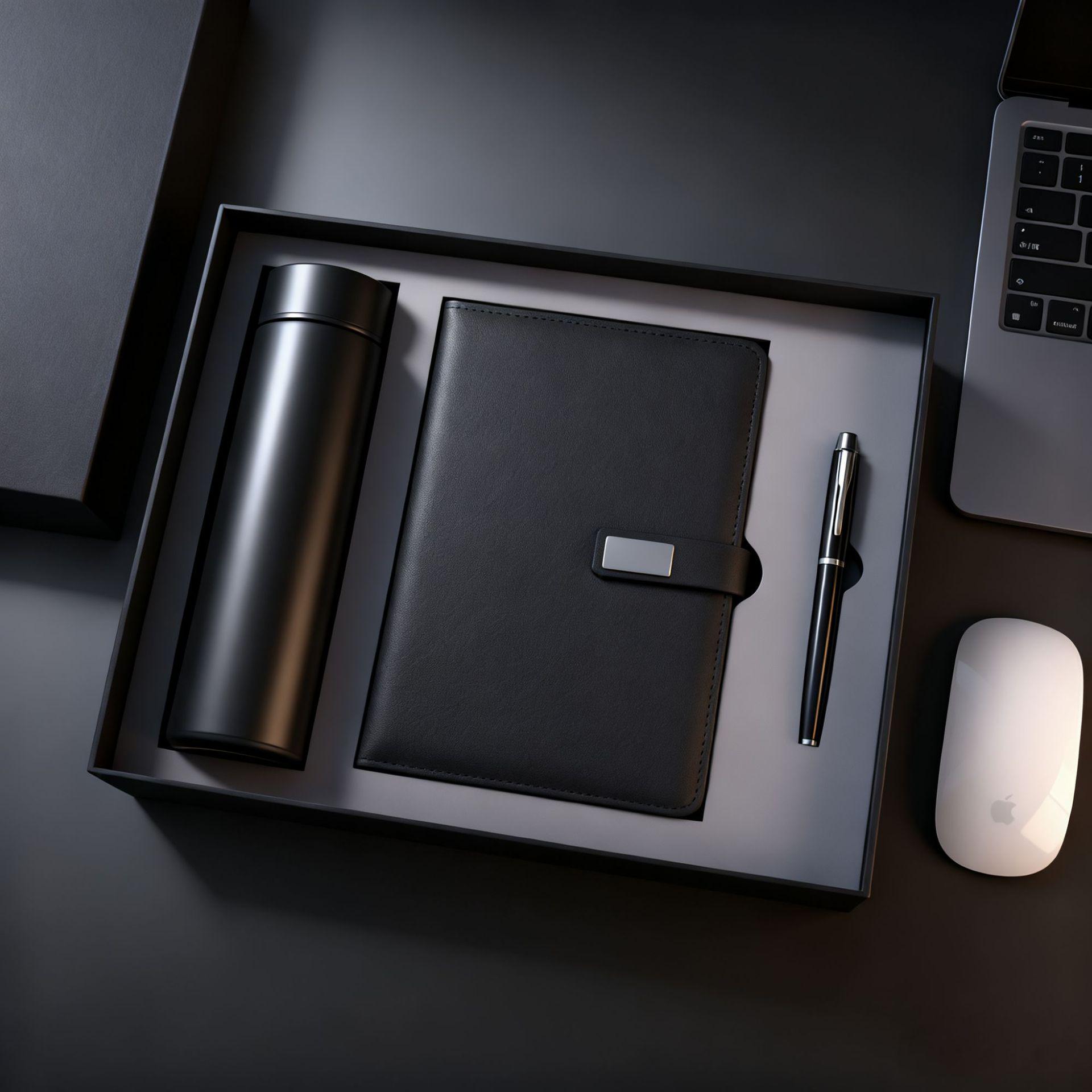 Custom Logo A5 Notebook Gift Set for Corporate Events & Branding