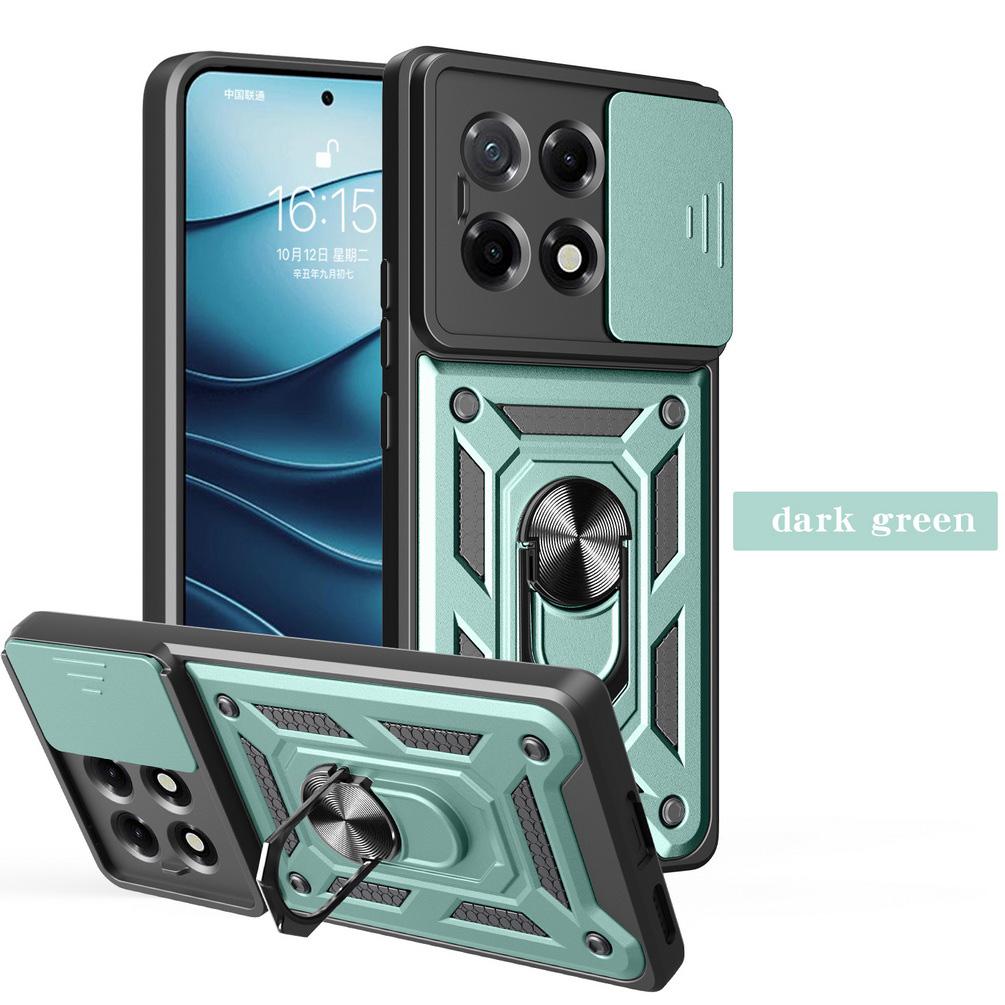 Camera Protect Case for Tecno Camon 30S Camon30 Premier Camon 30 Pro 20 Pro 19 18 18P Armor Hybrid Metal Ring Holder Back Cover