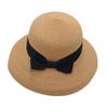 Small Fragrant Wind Straw Hat Female Ins Wind Lady Big Eaves Breathable Sun Protection Sunshade Straw Hat Retro French Style