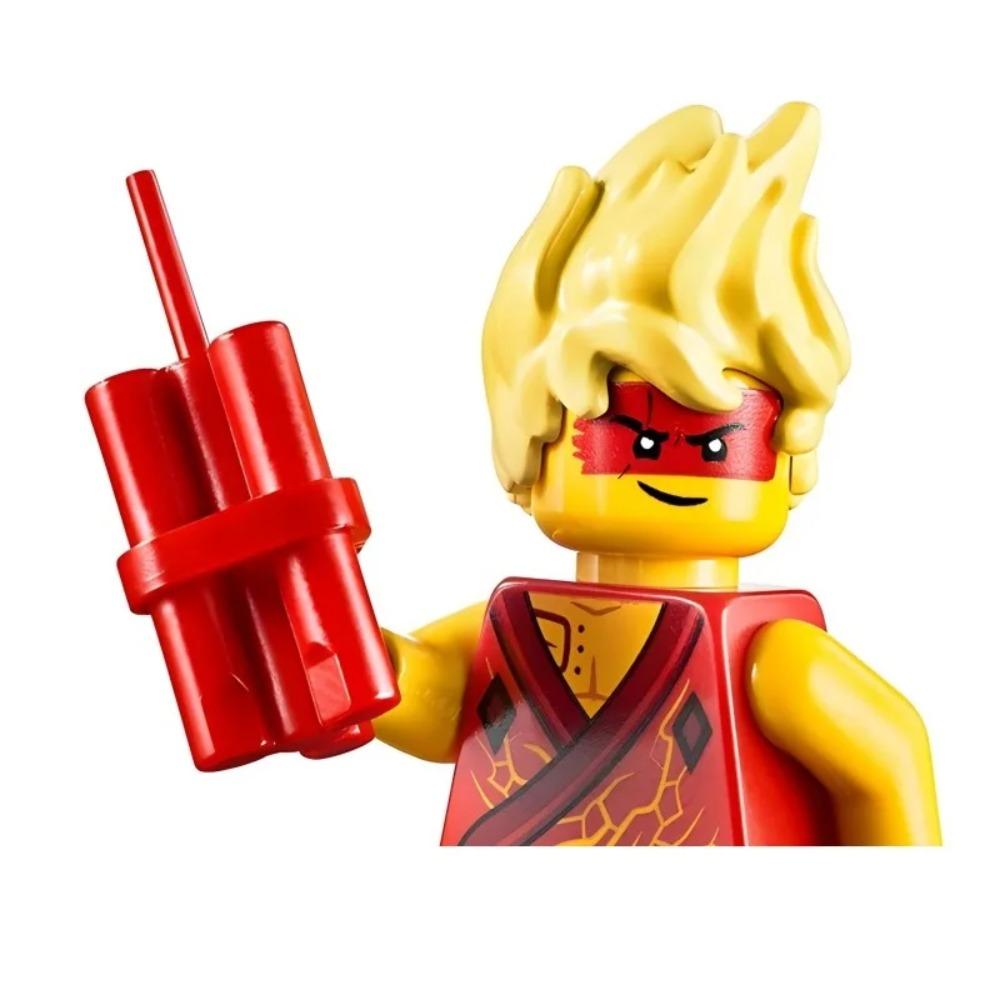 8cm Ninja Set Building Blocks Woodfire Dragons Forbidden Five Mini Action Figure Toys