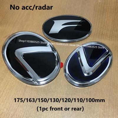 Potrivit pentru Fără Radar Acc Emblema Frontală Autocolant Emblema Portbagaj Spate CT200H IS250 IS ES NX RX UX GX GX GX470 RX400 ES300 GS300 F sport