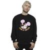 Disney Mens Mickey Mouse Full Of Smiles Sweatshirt