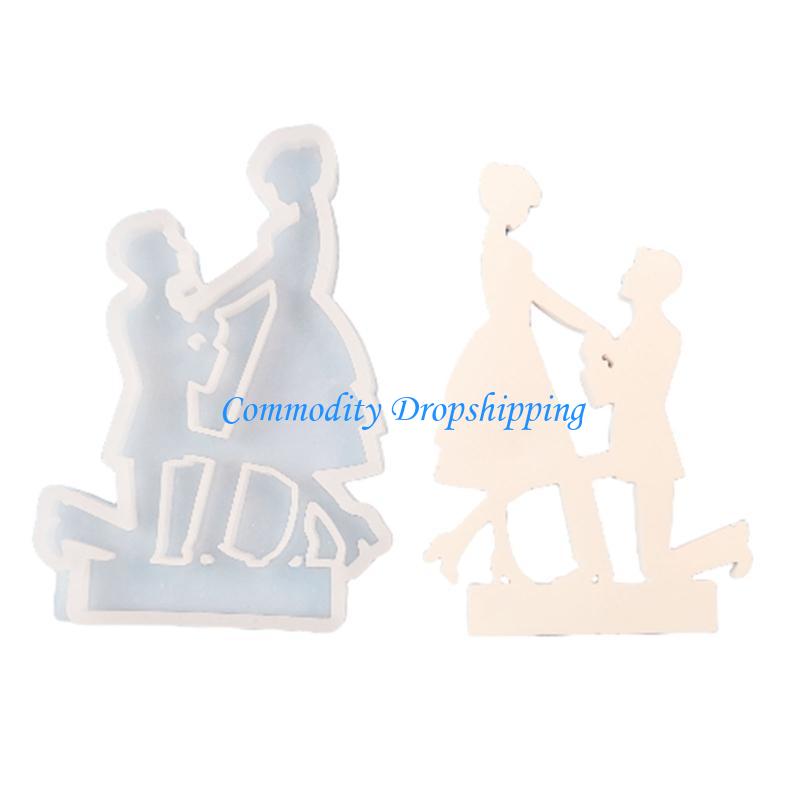 Y5JC Family of Four Holder Molds, Family of Four Candlestick Molds Tealight Holder Molds for Art Craft Candlestick