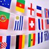 National Flag Country Team String Flags Polyester Football Garden Party Decor