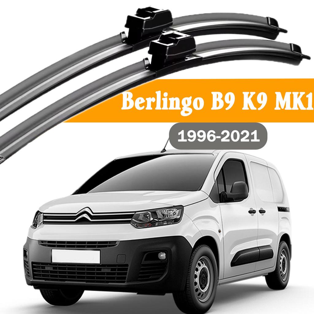 2PCS Car Front Windshield Wiper Blade For Citroen Berlingo B9 K9 MK11996-2021 Windscreen Window Rain Brushe Accessories