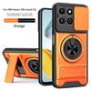 For Honor 200 Smart Case Honor X7C Cover HonorX7c Phone Case Magsafe Magnetic Fold Holder Military Armor Camera Protection Cover