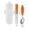 WuTuo Kids Portable Chopsticks & Spoon 2-Set Pack