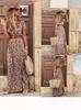 2025 Bohemian Women's V-Neck Floral Dress - Popular Fashion Style