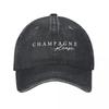 Champagne per favore Cartello da Bar in Legno Vintage Cappellino da Baseball in Cotone Lavato Vintage Nuovo Cappelli da Sole per Genitori e Bambini