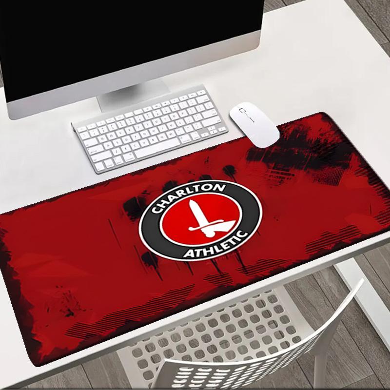 Charlton FC Crest   Mouse pad Office Desk Mat, Gaming Mouse Pad Mousepad, keyboard pad,Heavy-Duty Non-Slip Rubber Backing, Gift