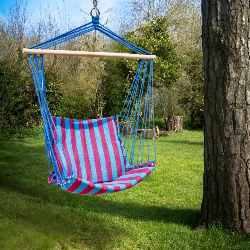 Hammock hanging chair garden Brazilian rocking swing suspended cocoon