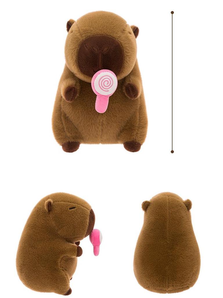 Capybara Plush Pillow Doll - Cute Large Stuffed Toy for Children