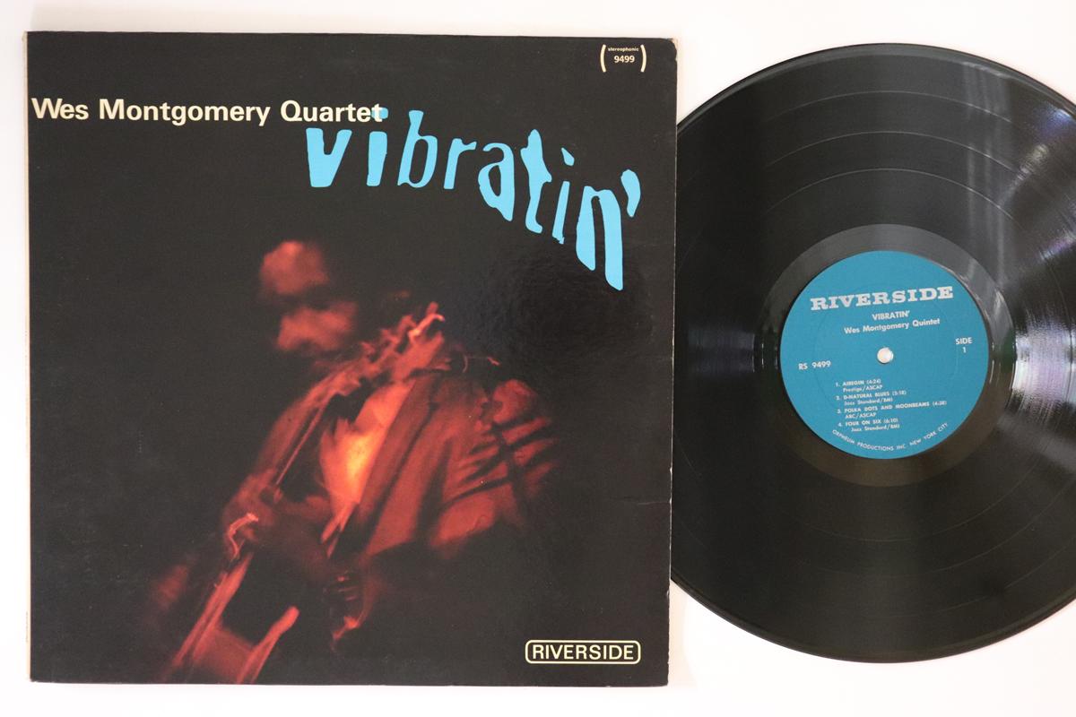 

LP Record WES MONTGOMERY QUARTET - Vibratin RS9499 RIVERSIDE RECOR 1967 US Jazz Used