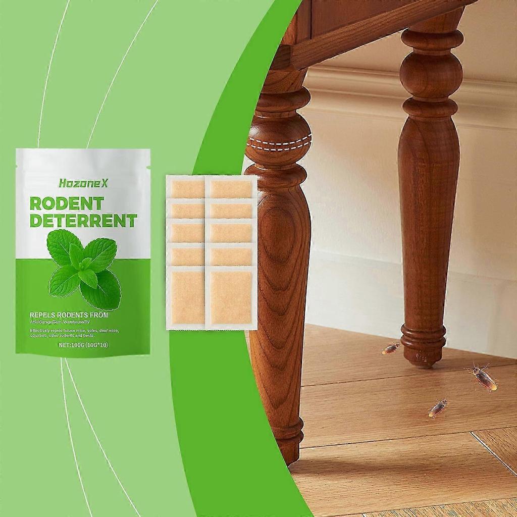 HozoneX Peppermint Oil Home Rodent Repellent Plant Ingredients Indoor Mild Rodent Repellent Convenient Home Rodent Repellent