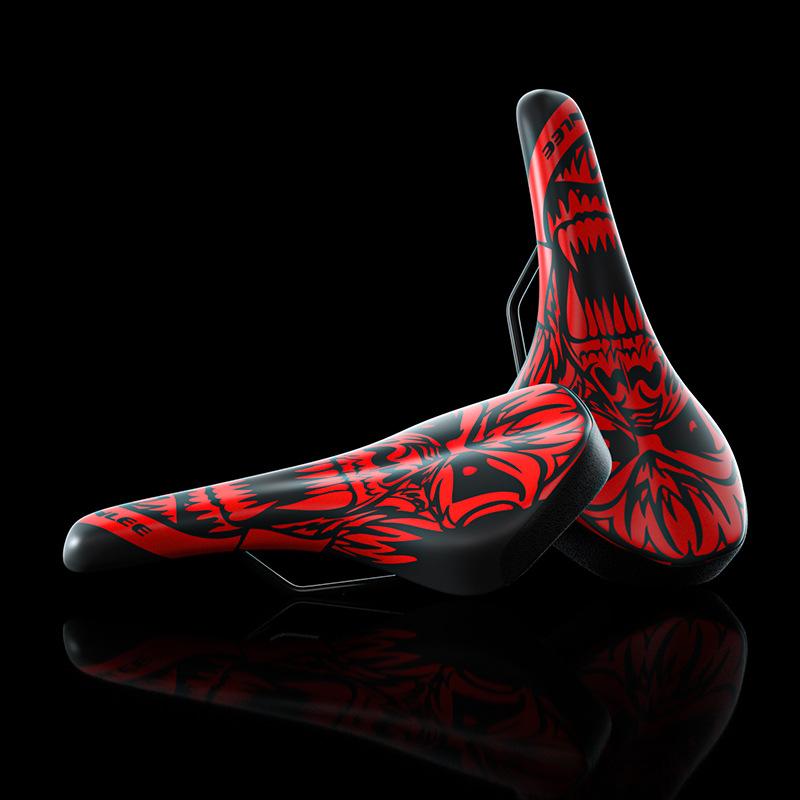 ENLEE Bicycle Seat Cushion Saddle Mountain Bike Seat Cushion Shock Absorber Seat Bicycle Accessories, Cycling Equipment